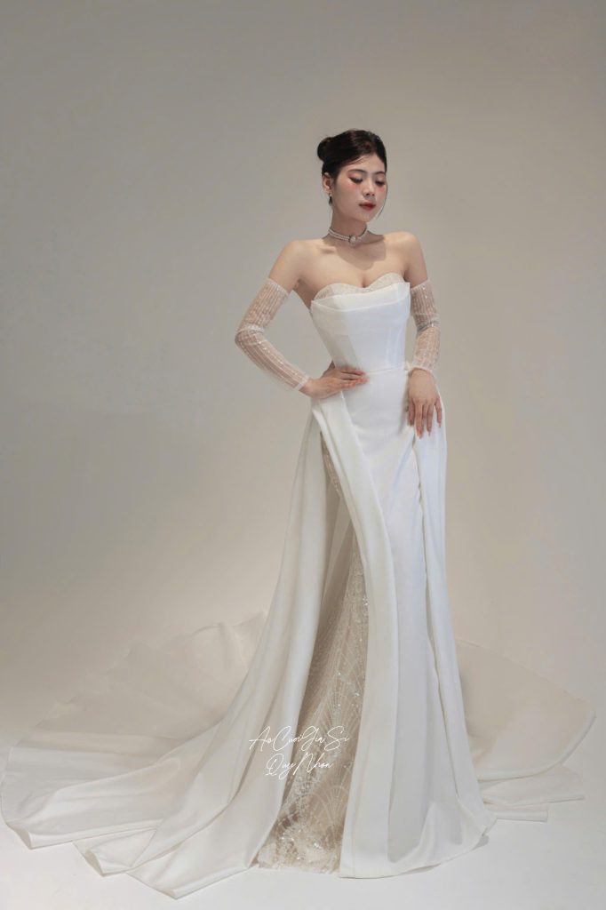 váy cưới đuôi cá quy nhơn 1