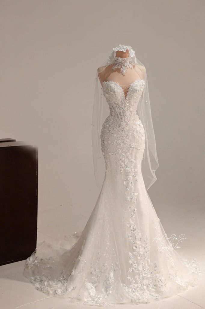 váy cưới đuôi cá quy nhơn 3